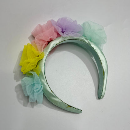 Rainbow Floral Headband for baby girl and kids