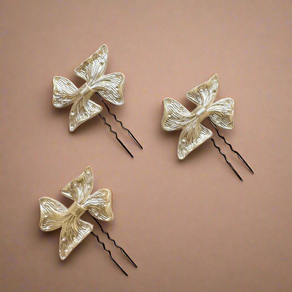 Mini Bow Hair Pins | Jooda Pins