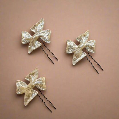 Mini Bow Hair Pins | Jooda Pins