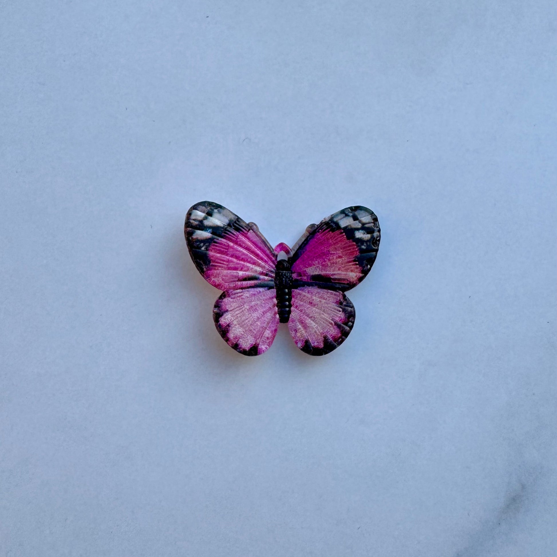 Pink Butterfly Hair U Pins | Wedding Fashion