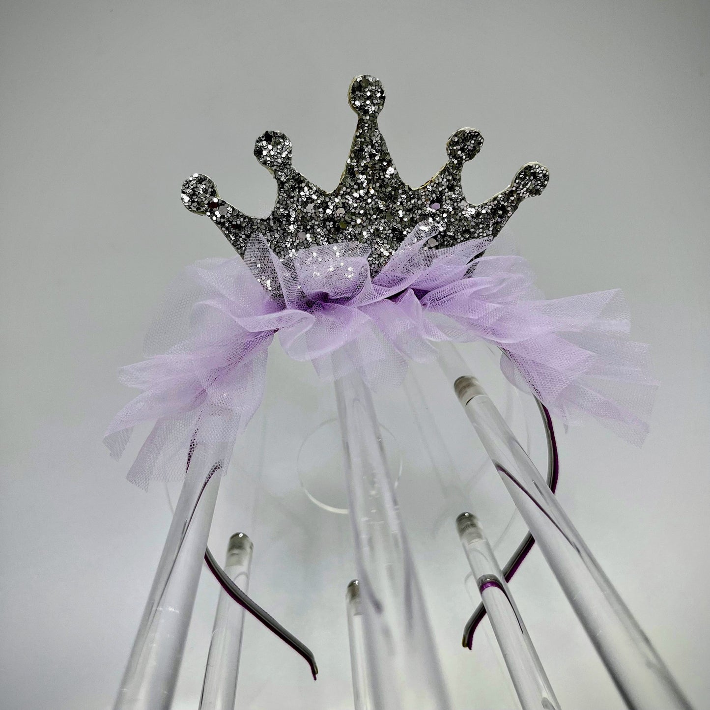 Lilac Princess Birthday Party Crown Hairband