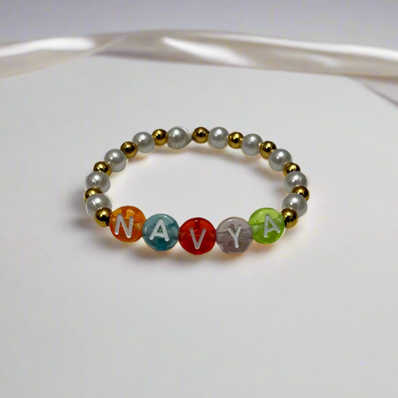 Personalised Multicolour Bracelet | Personalized return gift