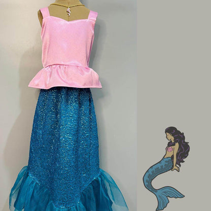 Princess Ariel Little Mermaid Dress