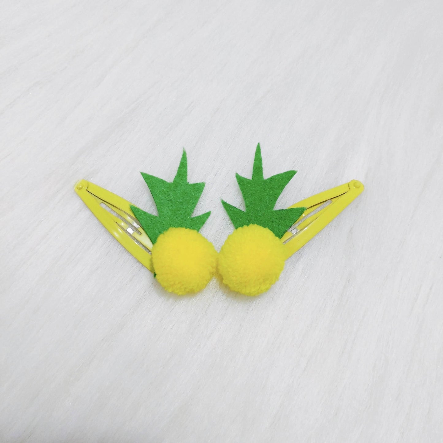 Tropical Pineapple Hair Clip | Hair Accessories for Kids and Girls