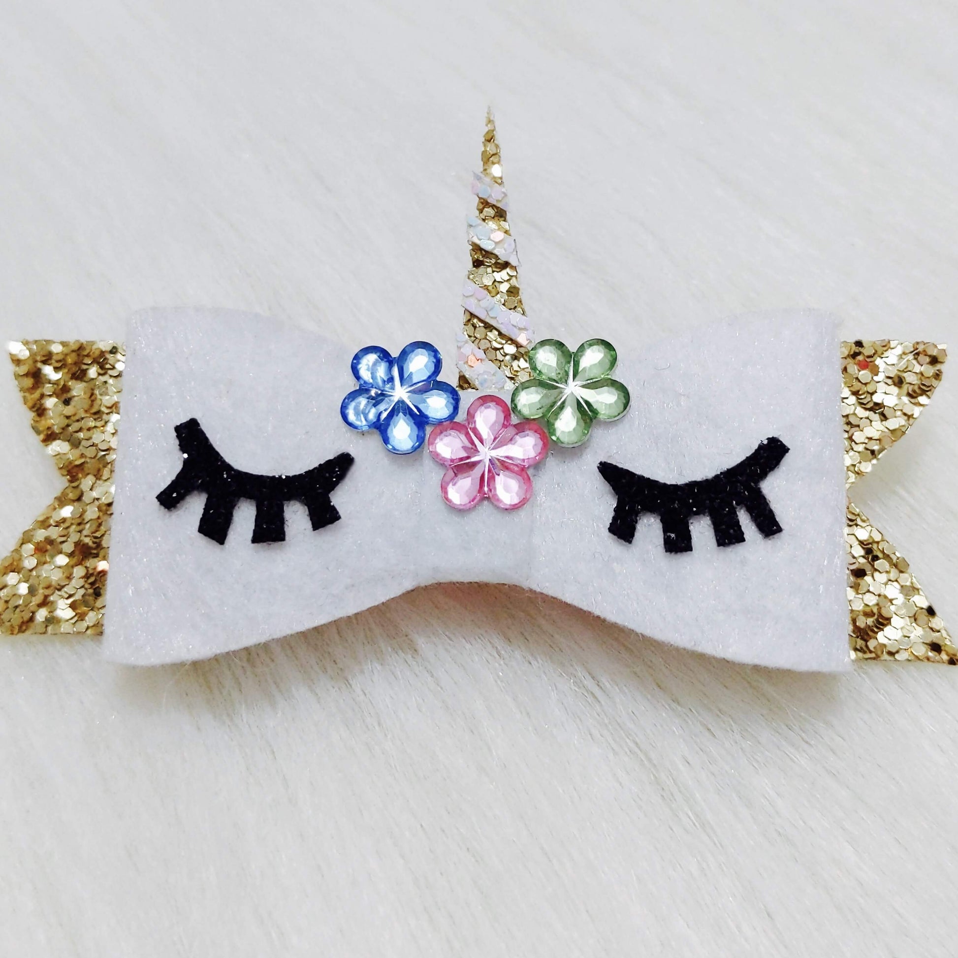 Magical Unicorn Bow Hair Clip| Hair Accessories for Kids and Girls