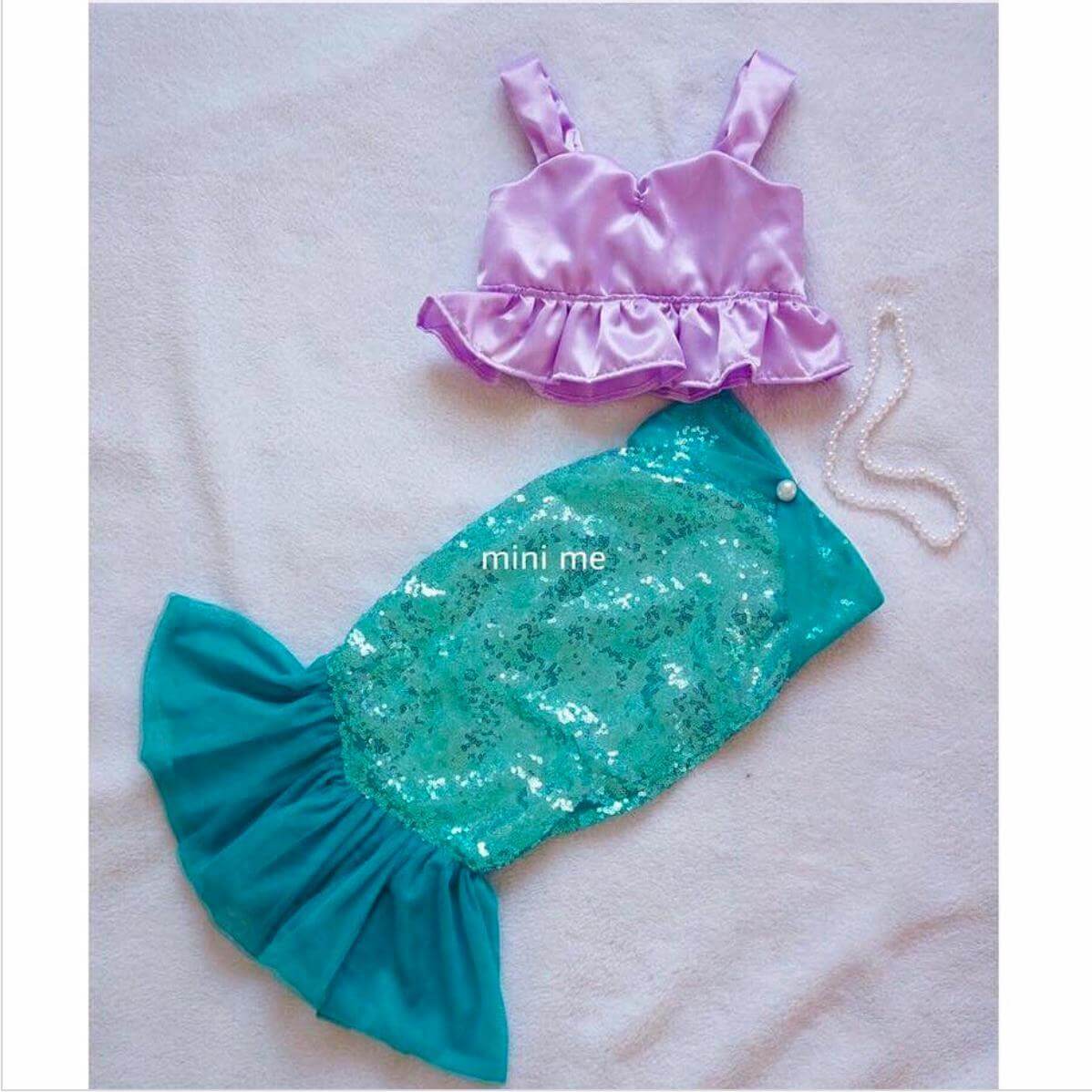 Little Mermaid Princess Costume | Designer Kids Wear