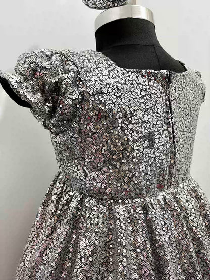 Disney Cinderella Theme Sequin Gown Dress | Girls Theme Photoshoot