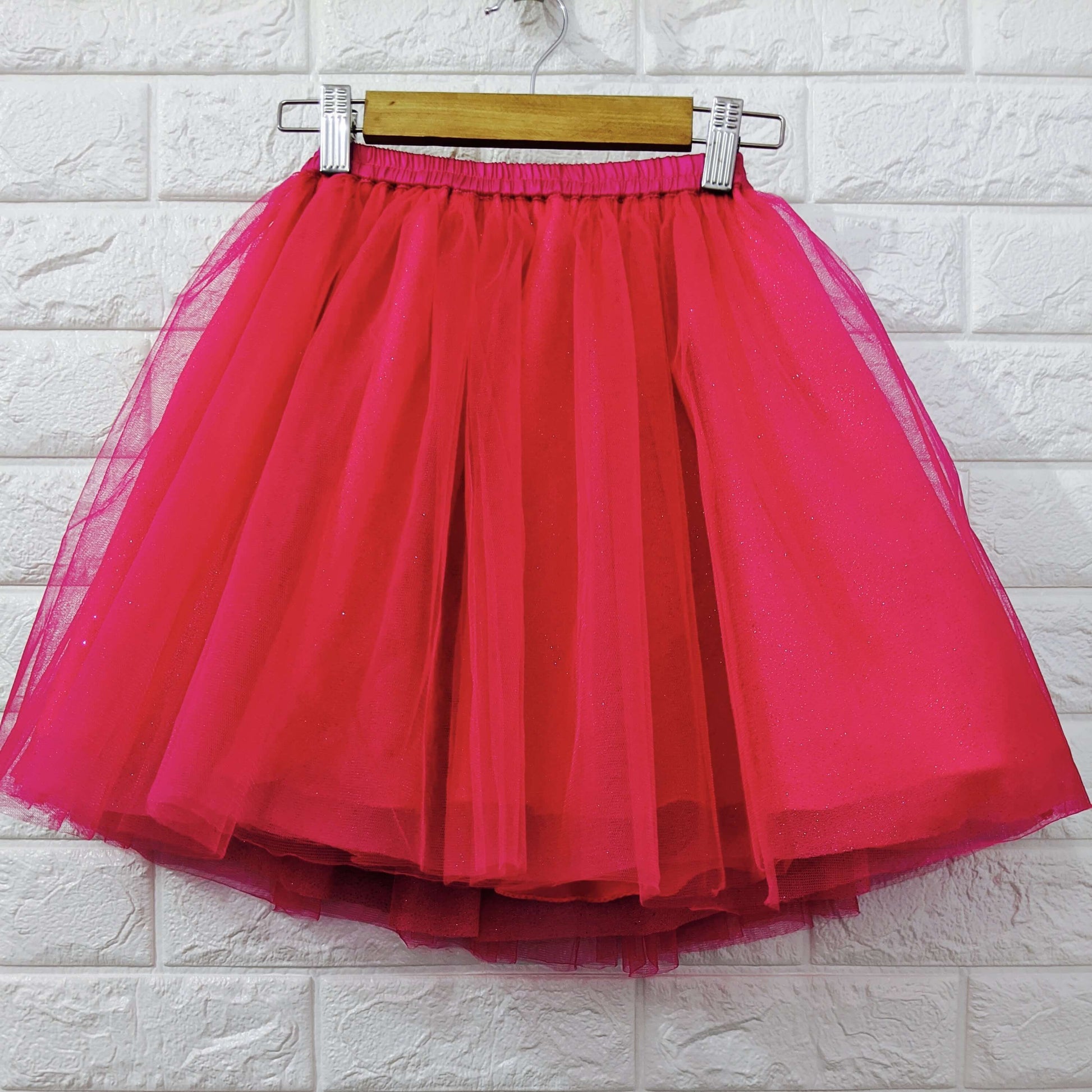 Pink Tulle Skirt | Designer Wear for Kids and Girls
