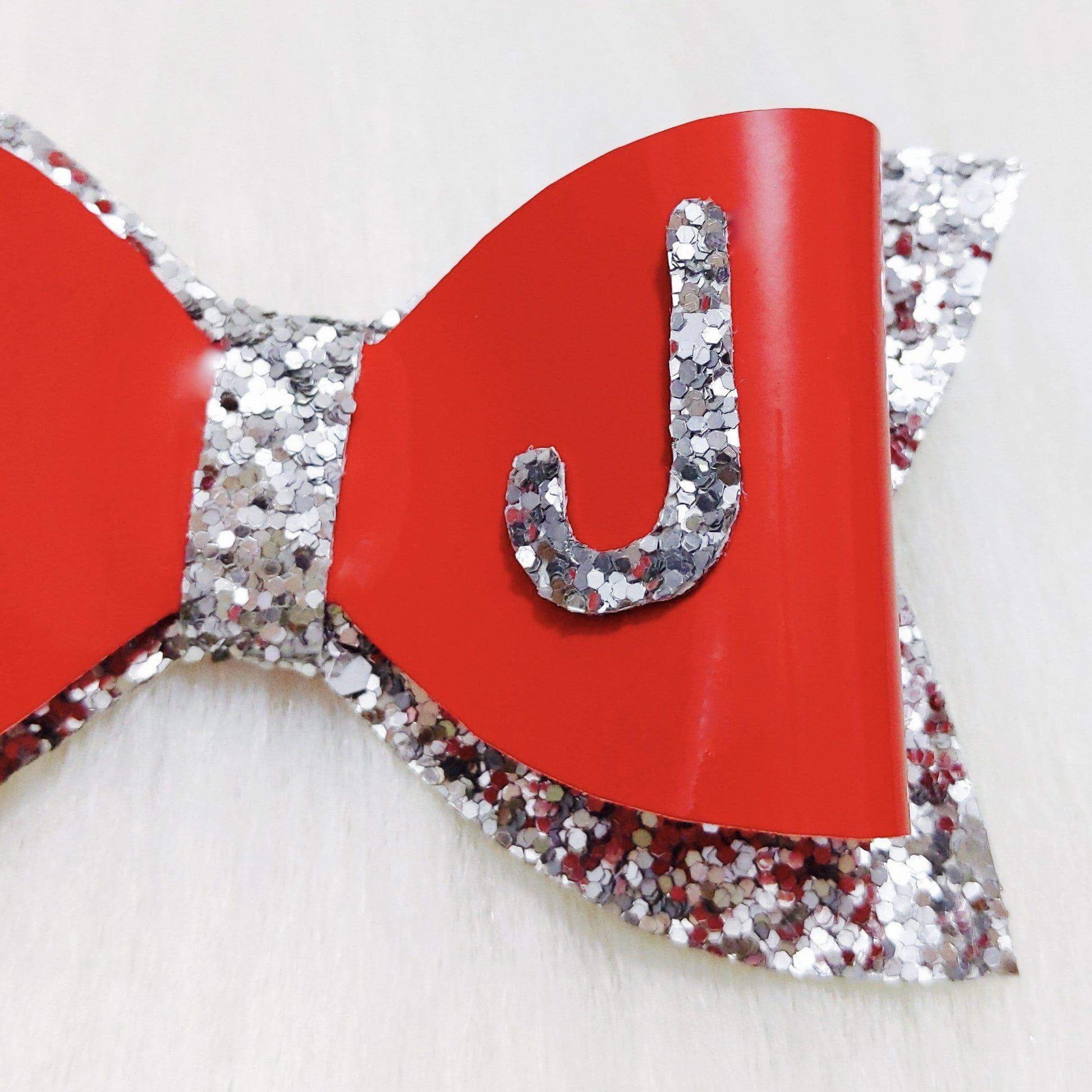 Custom Name Letter Bow Hair Clip | Designer Personalized Hair Accessories for Kids and Girls