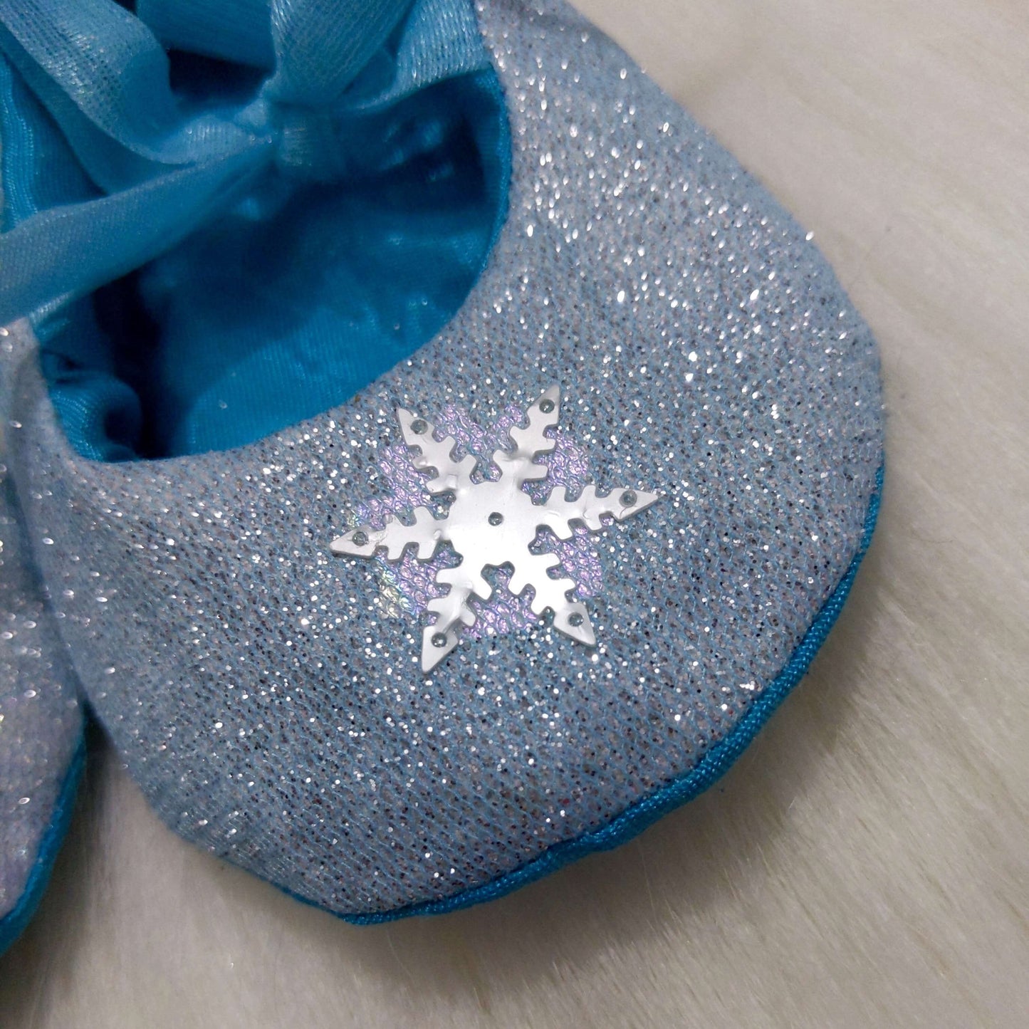 Frozen Disney Princess Light Blue Booties | Designer Accessories for Kids | Complete the Look