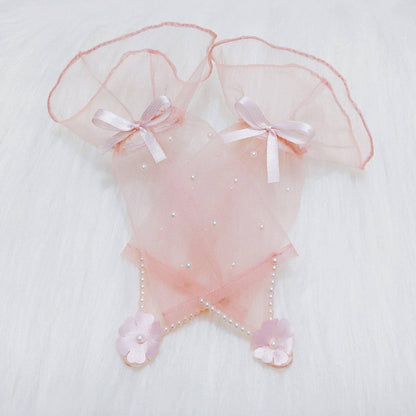 Princess Peach Gloves | Designer Accessories for Kids & Girls