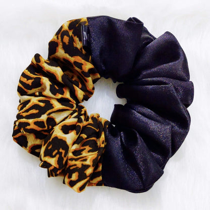 Designer Two Color Scrunchy for Women | Handcrafted