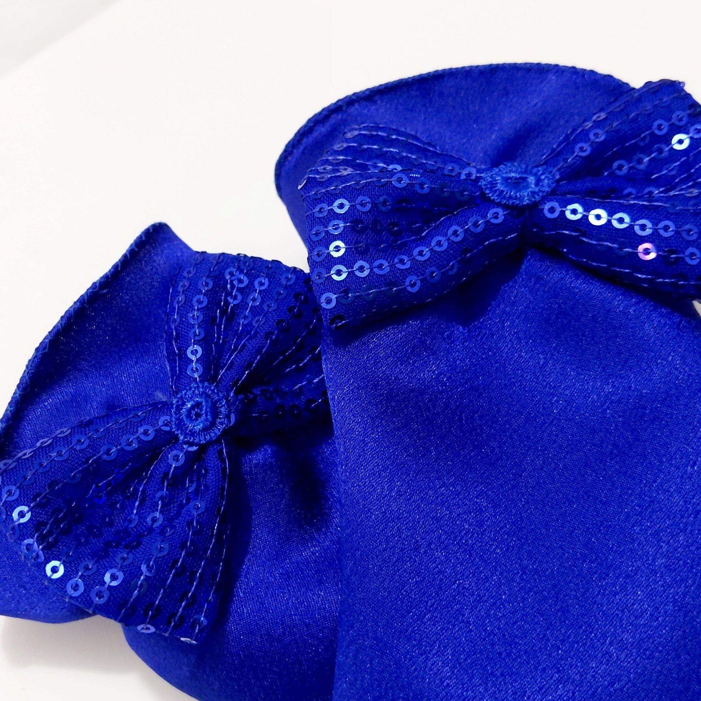Blue Satin Princess Gloves | Girls Cinderella Accessory