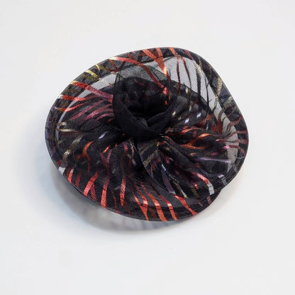 Black Fascinator Hat | Hair Clip for Kids