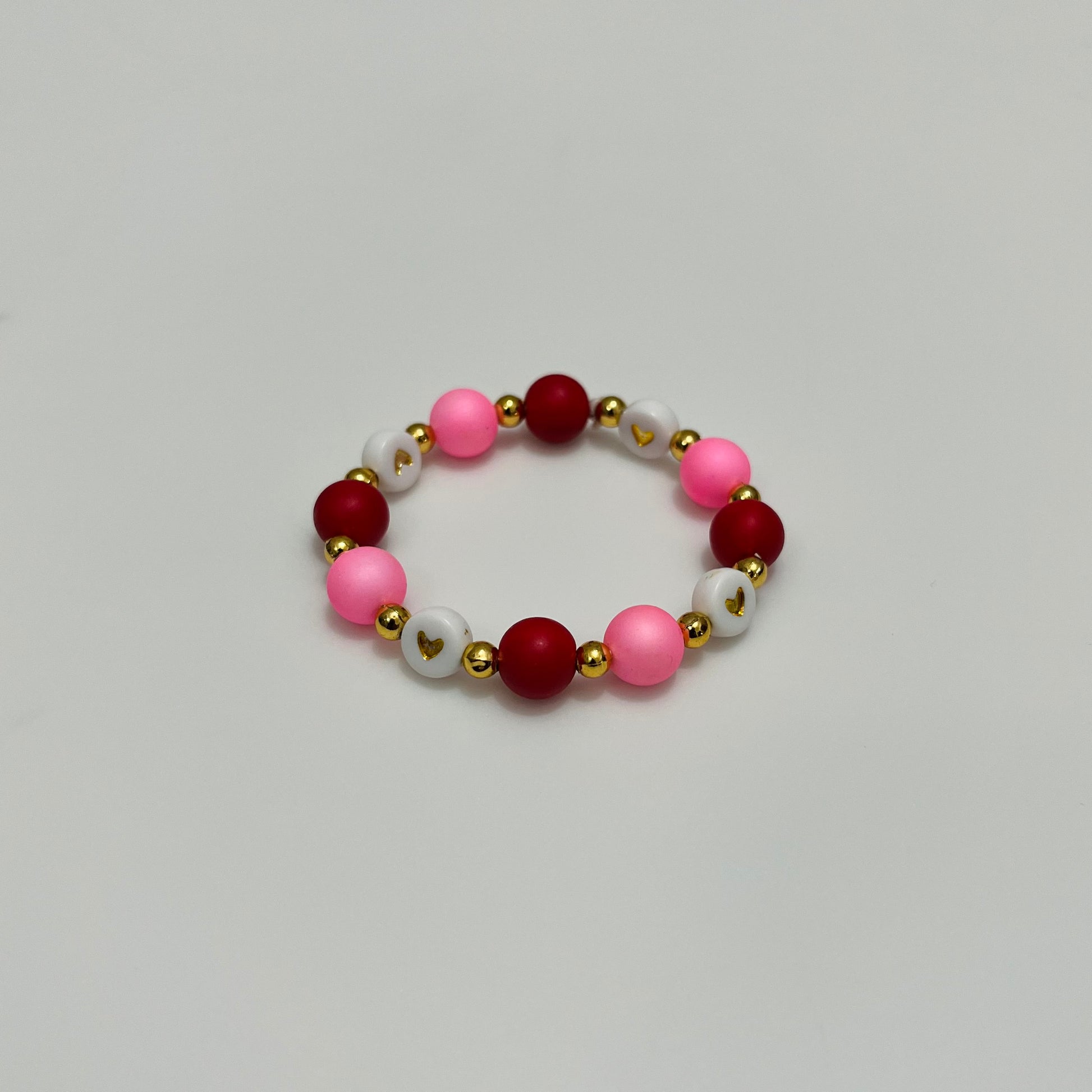 Red and Pink Heart Bracelet | Baby Girl Bracelets