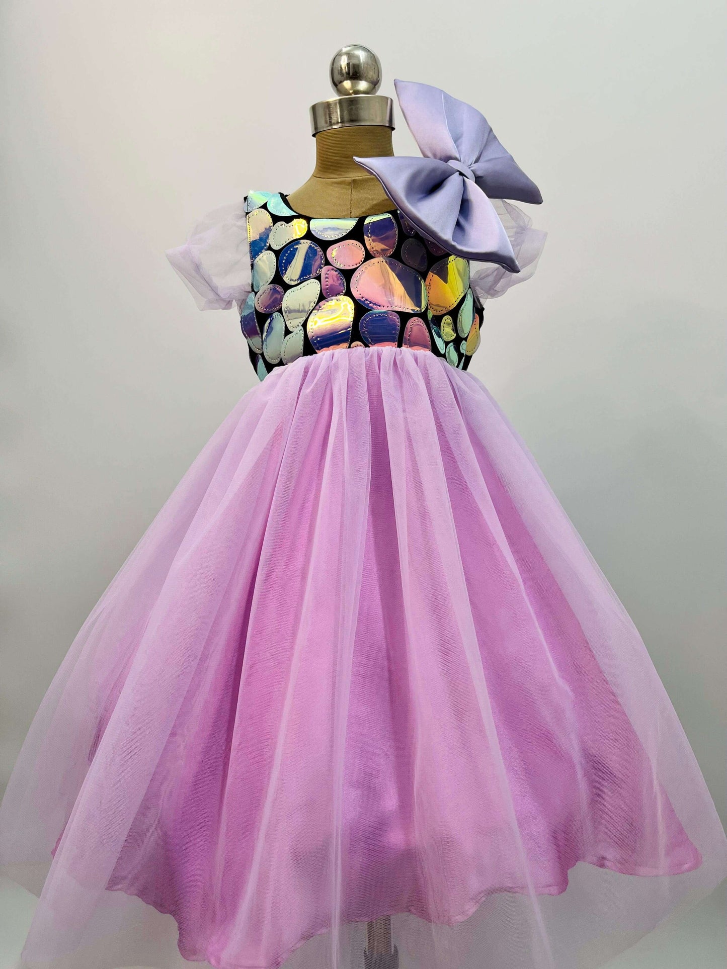 Princess Sofia Purple Dress with Bow | Theme Party Wear