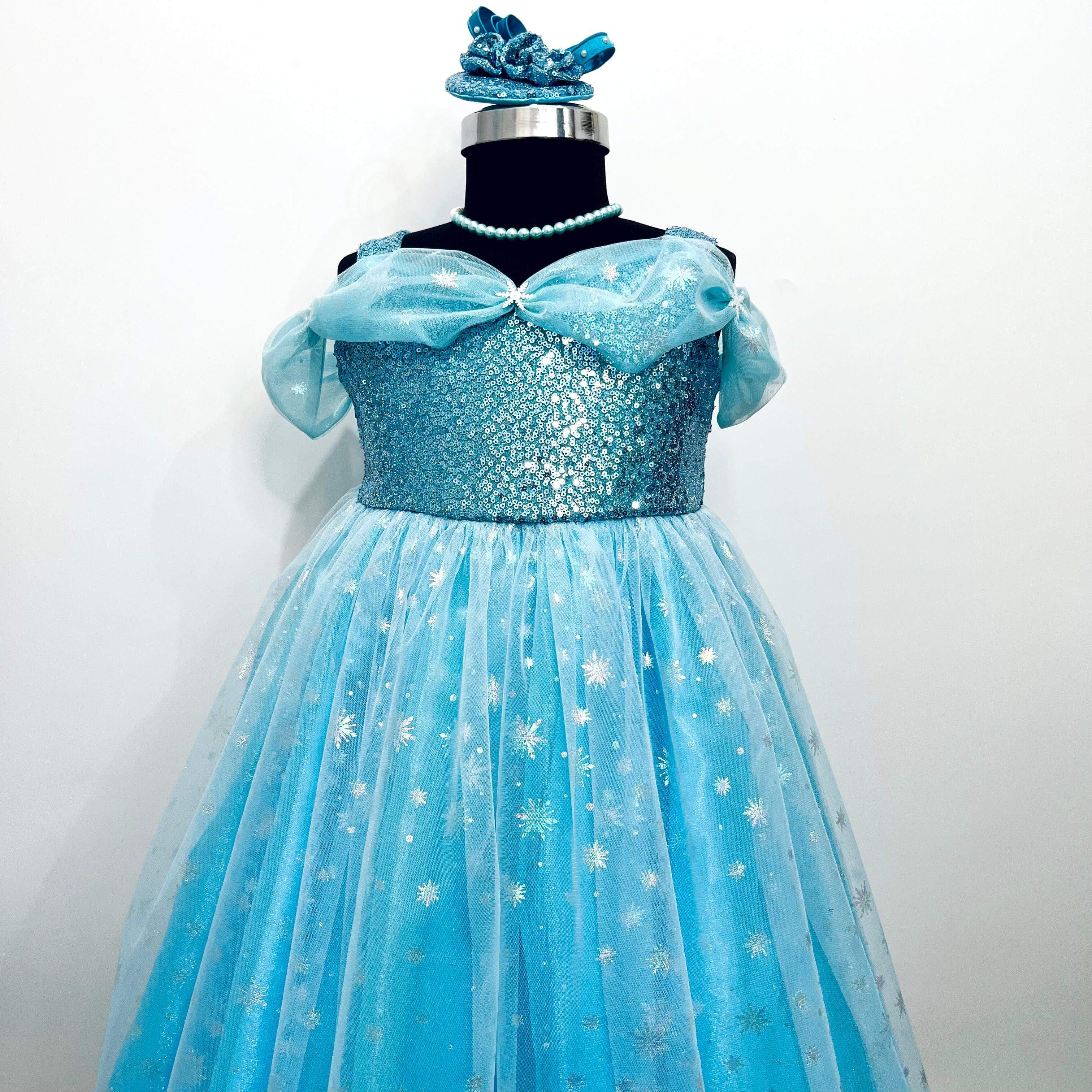 Disney Inspired Frozen Elsa Dress for Birthday Girl Online