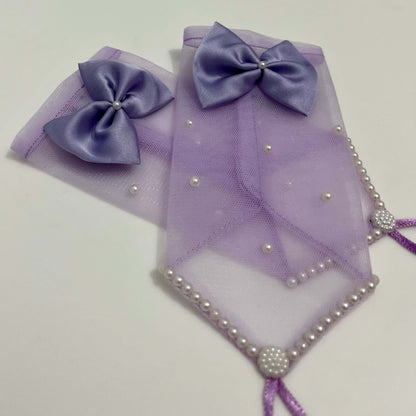 Princess Sofia Purple Gloves | Special Occasion Hair Accessories