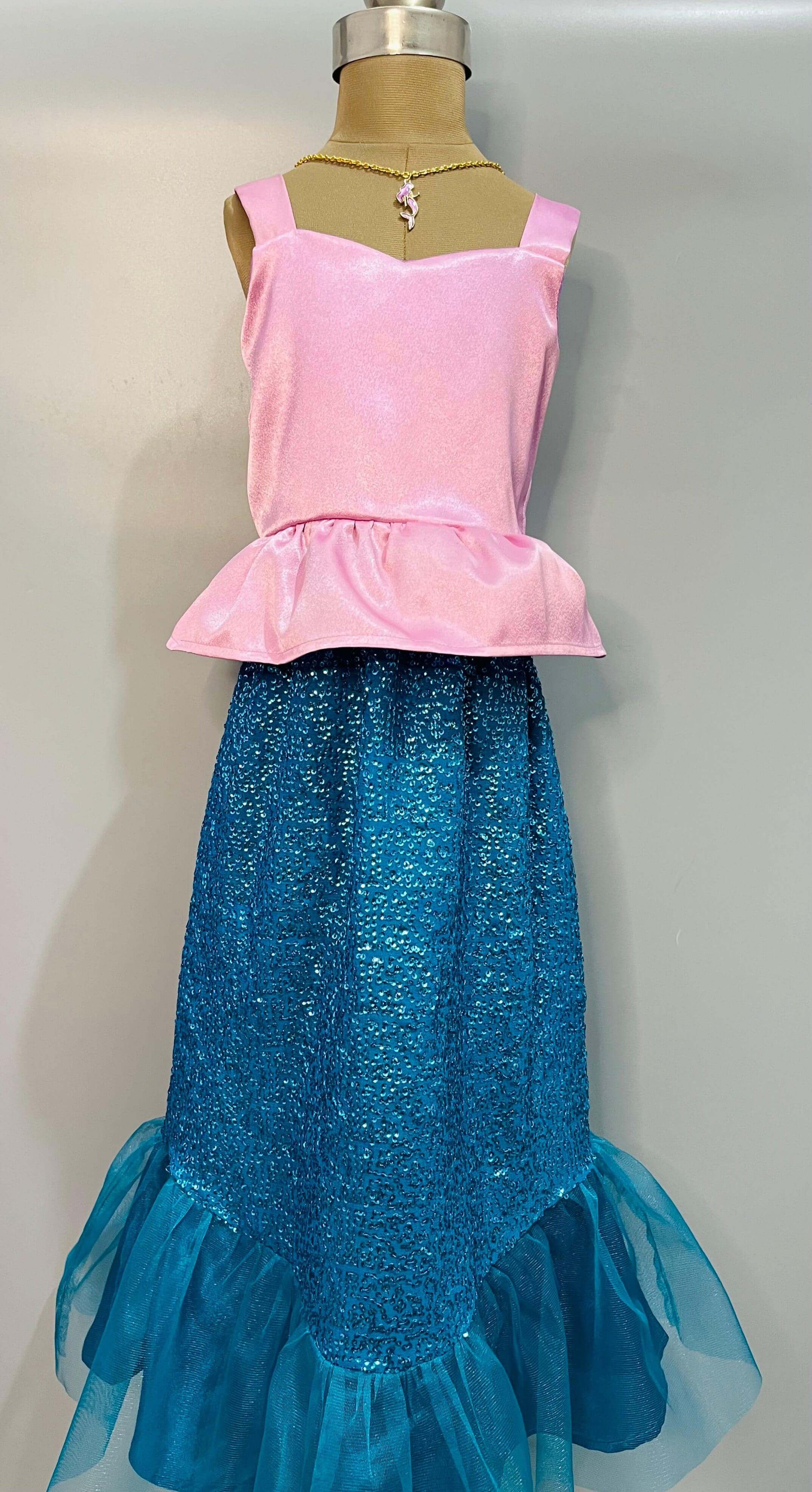 Princess Ariel Little Mermaid Dress | Birthday Party Dress