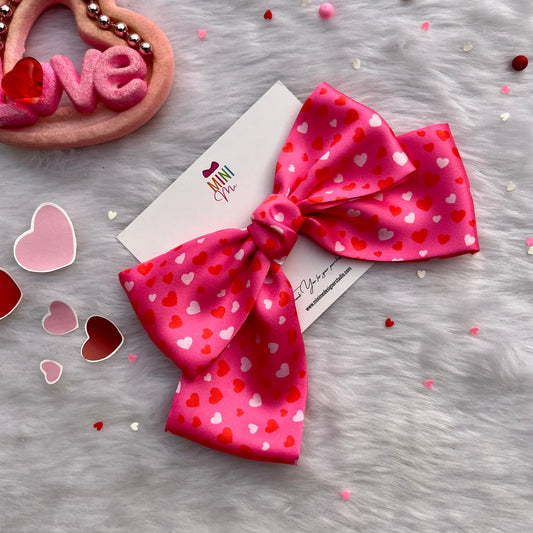 Heartland Pink Bow Hair Clip | Valentine Day Gifts for her