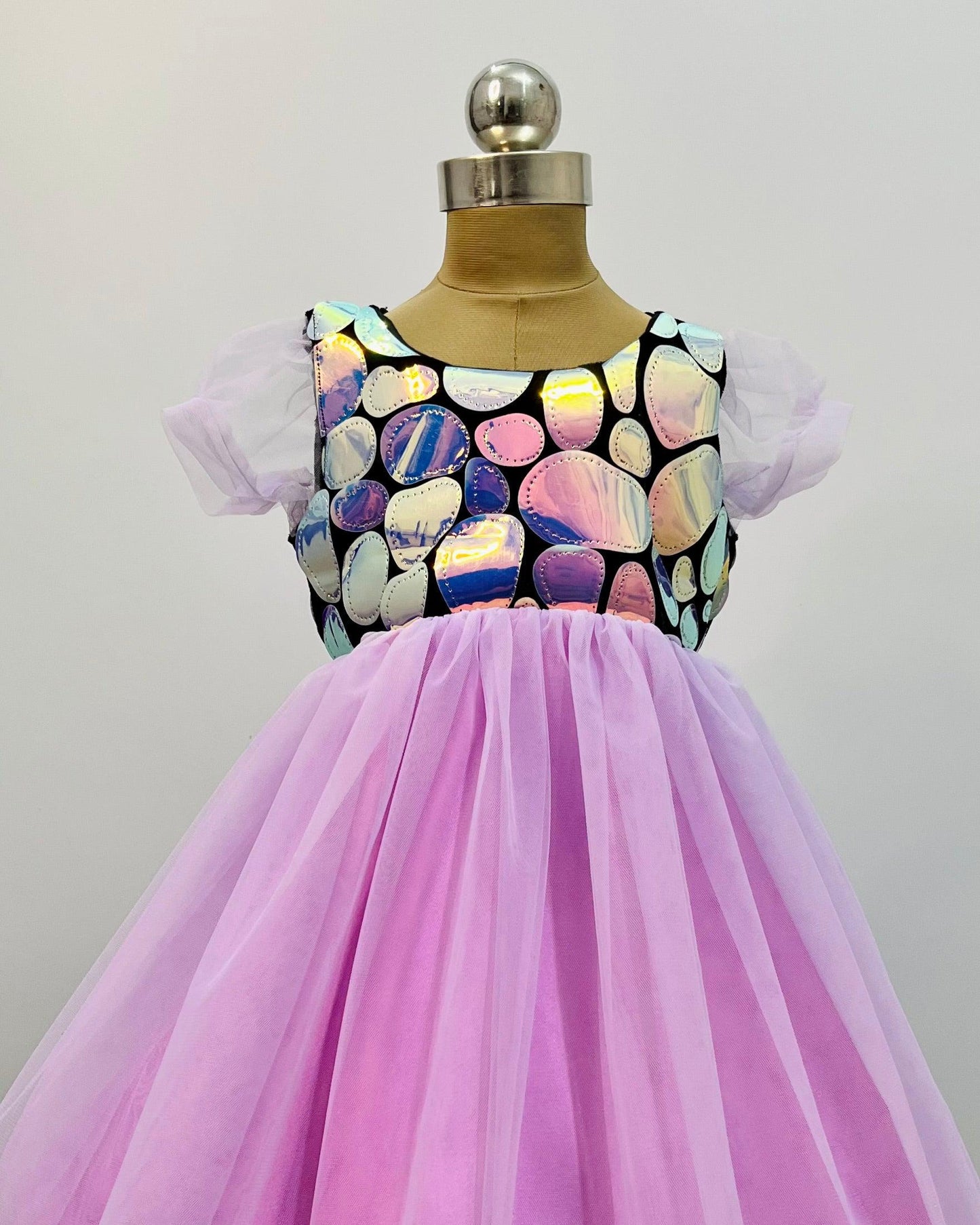 Princess Sofia Purple and black Dress | Girls Designer Wear
