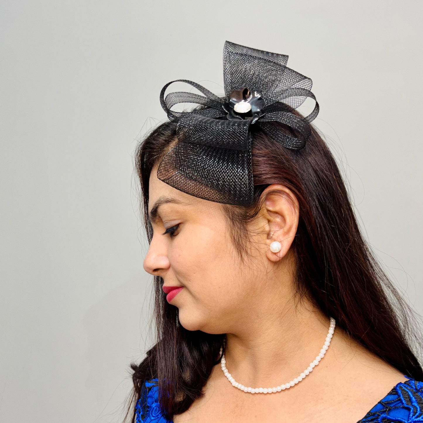 TWILIGHT MAGIC Fascinator Hat | Millinery Cocktail Party Headpiece
