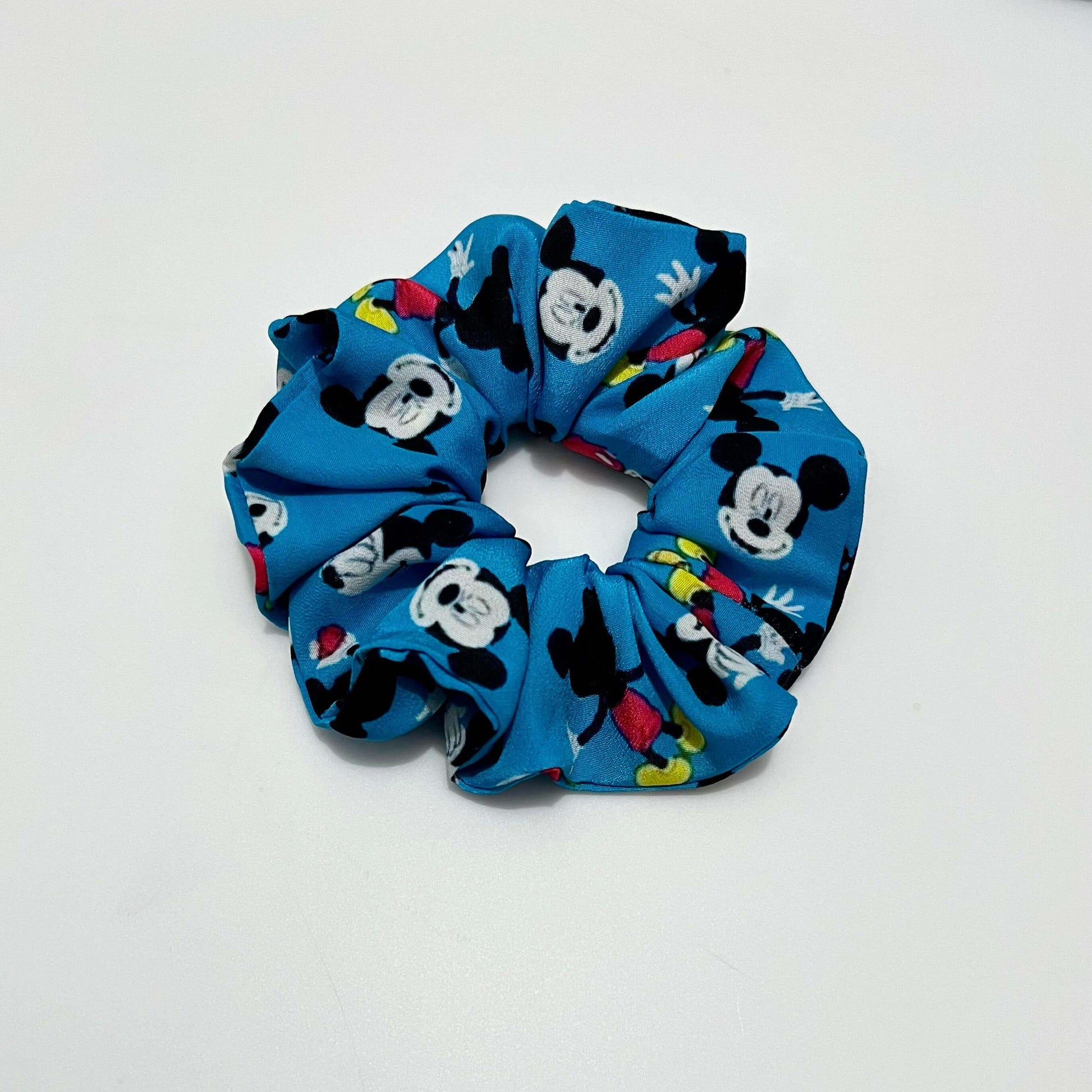 Disney Mickey Mouse Blue Scrunchie