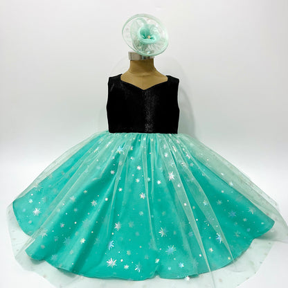 Frozen Princess Anna Birthday Theme Dress