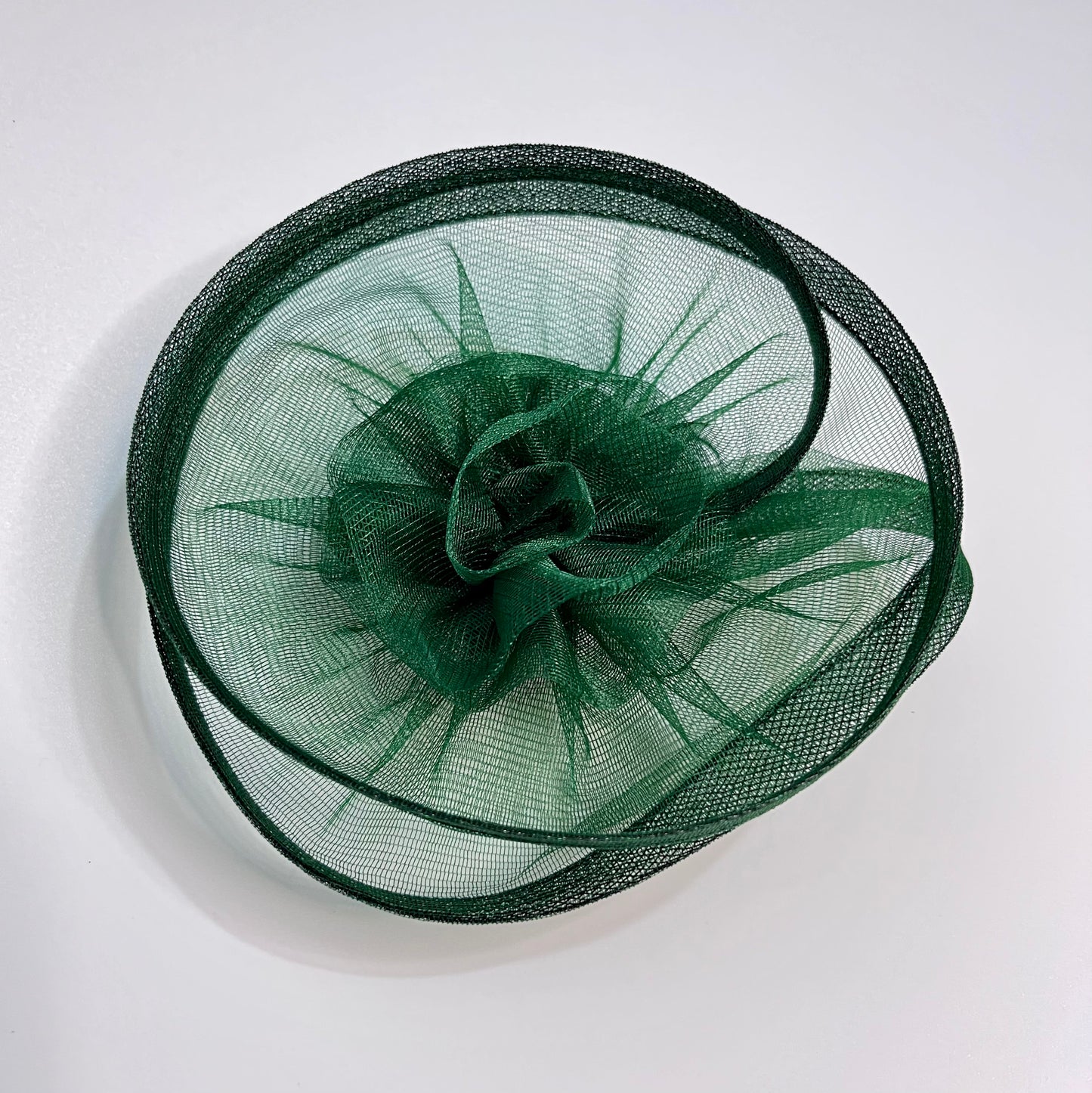 Green Fascinator Hat | Girl Hair Accessory