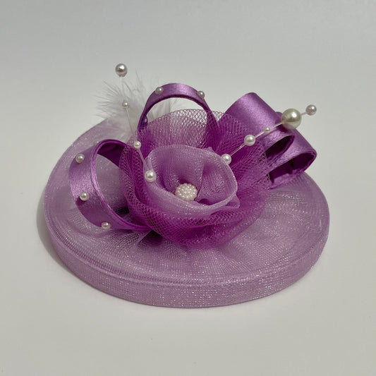 Rapunzel Lavender Fascinator Hat | Princess Couture
