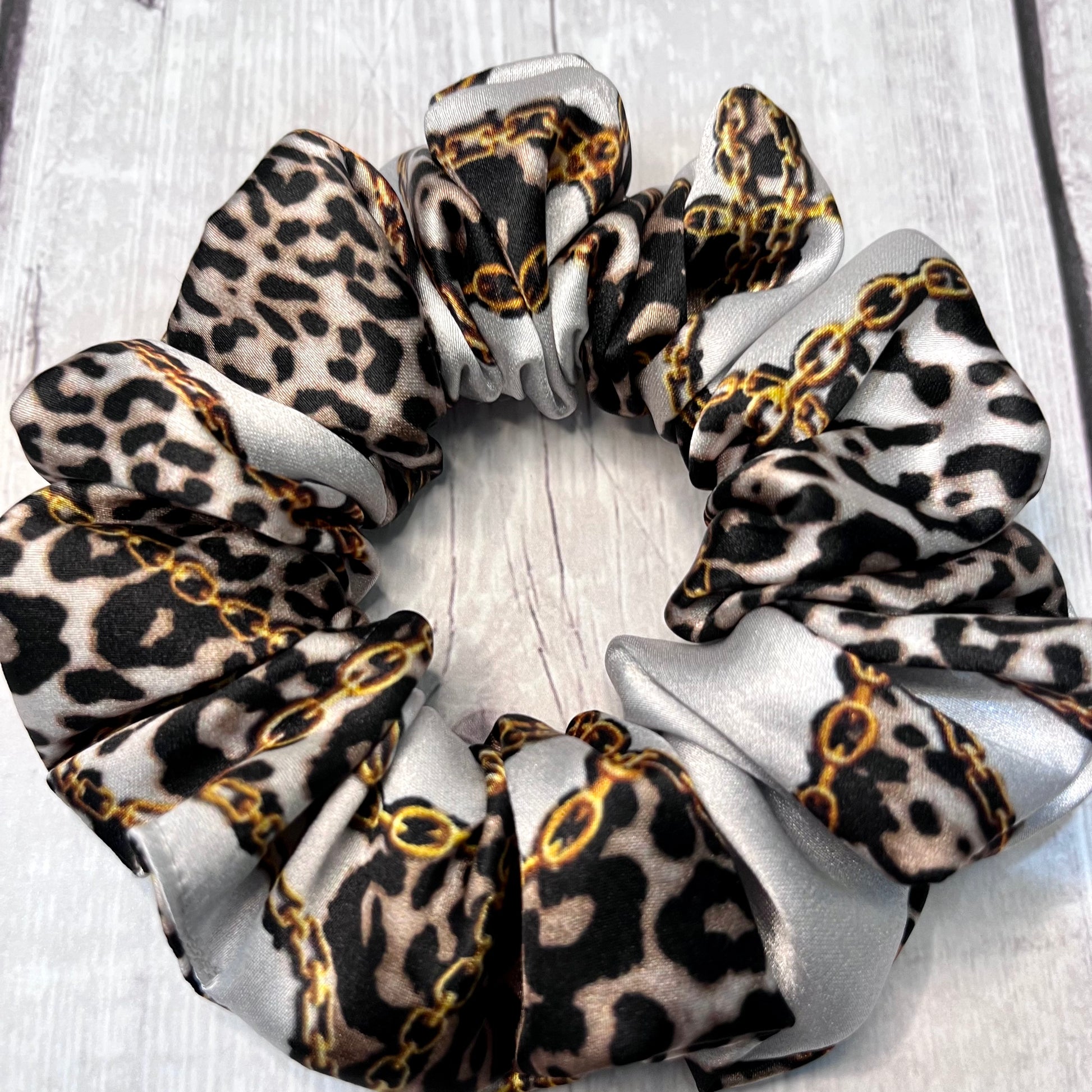 WILD CHARM Panther Snake Scrunchie | Hair Tie