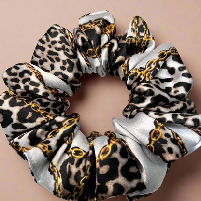 WILD CHARM Panther Snake Scrunchie | Hair Tie