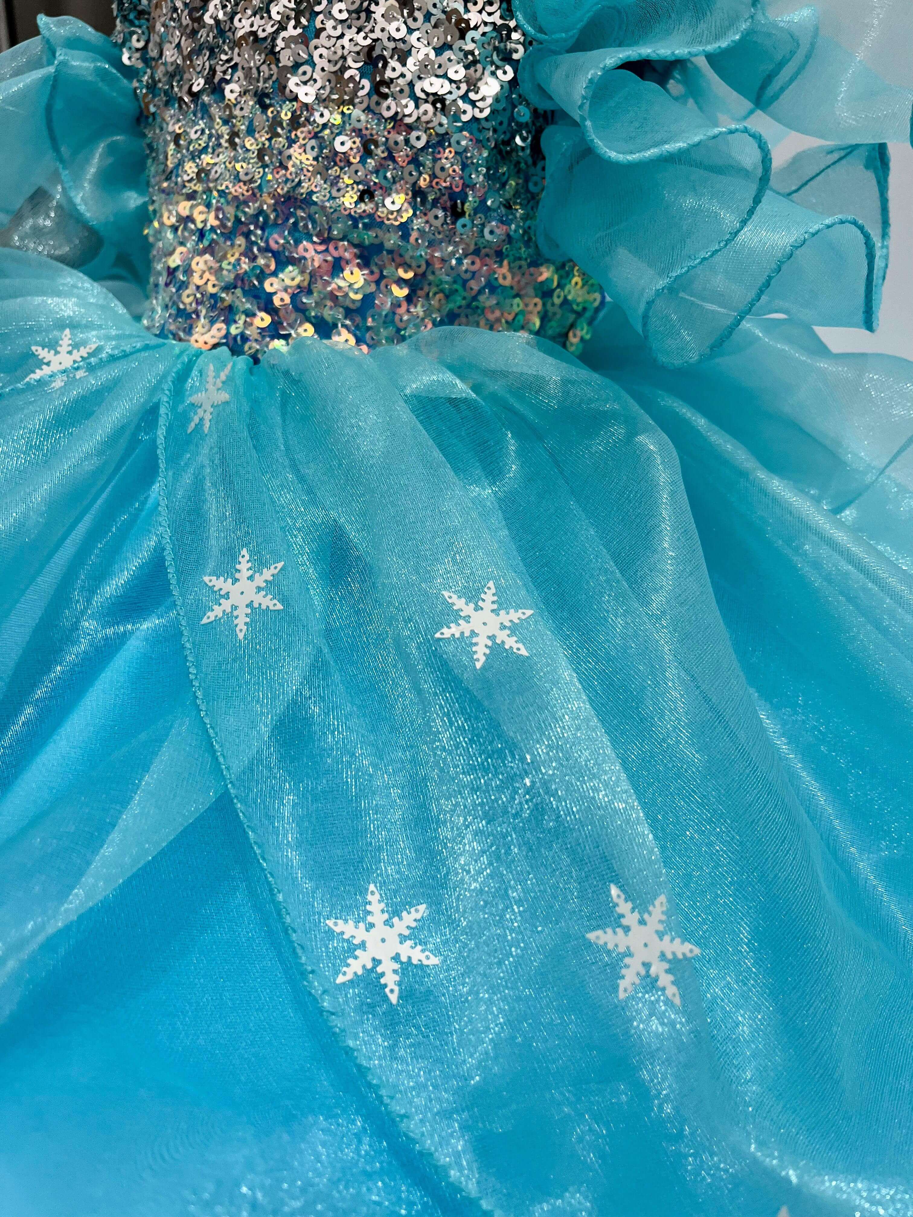 Disney Princess Dress Girl Elsa Anna Birthday Costume Kids Cosplay Frozen  Evening Long Sleeve Clothes Snow