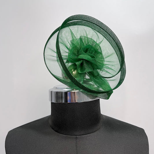 Green Fascinator Hat | Headband for Baby Girl
