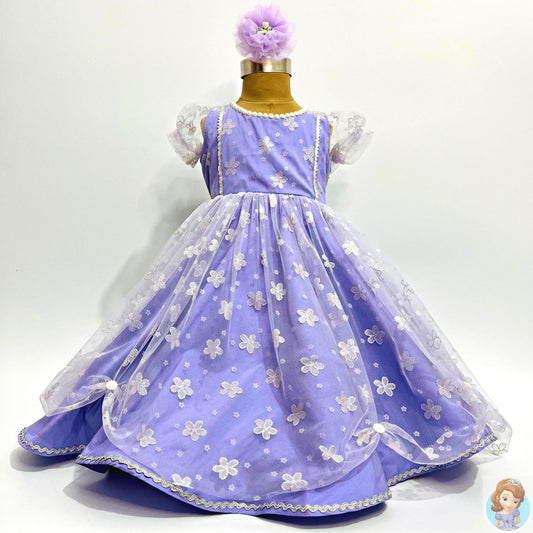 Princess Sofia Dress | Birthday Theme Party Dress