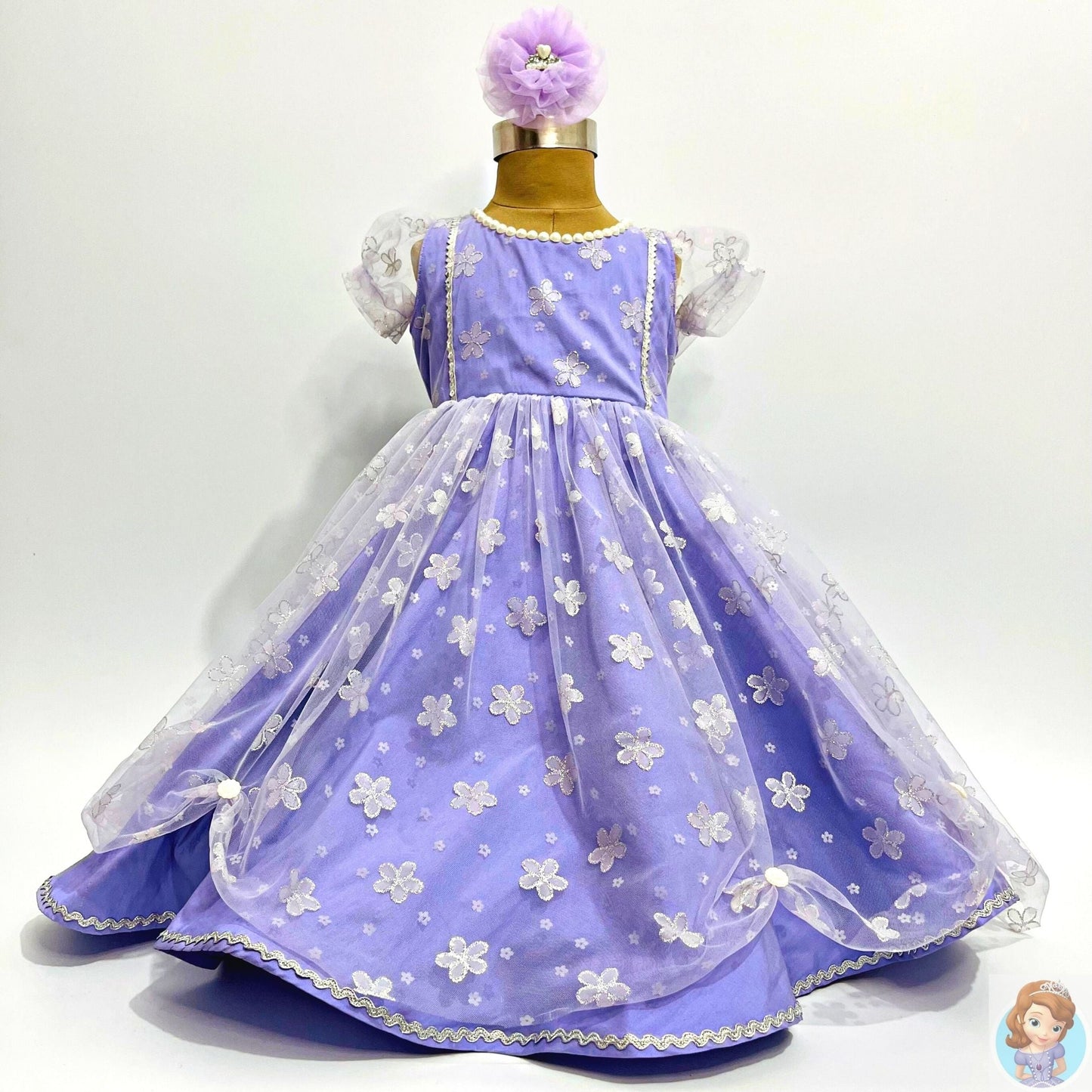 Princess Sofia Dress | Birthday Theme Party Dress